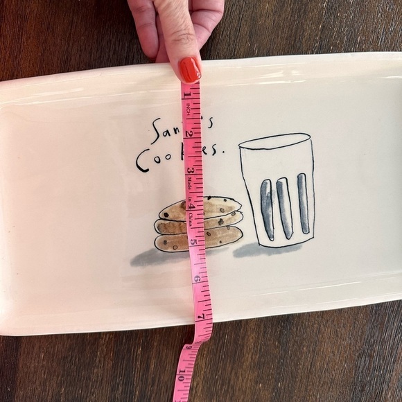 Rae Dunn - Christmas 🎄 Santa’s Cookies Plate - Picture 3 of 5